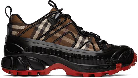 burberry brown sneakers|black Burberry sneakers men.